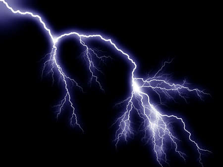 Thunderbolt storm lightning