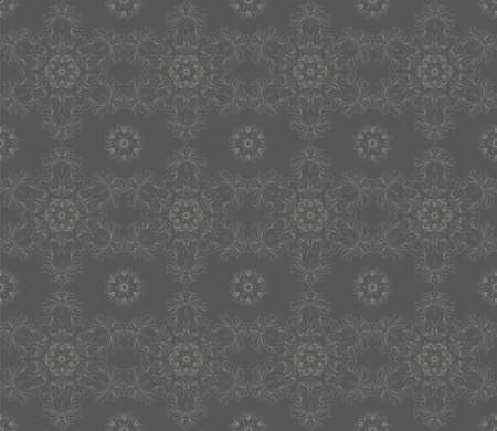 Vector vintage pattern in Eastern style. Ornate element for line art design. Ornamental pattern for...