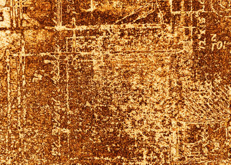 Abstract gold background with vintage background texture