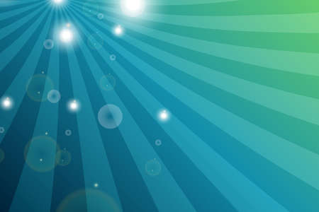 Abstract green and blue backgroundのイラスト素材
