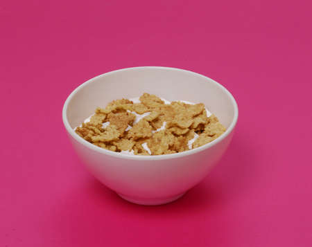 A bowl of cereal の写真素材