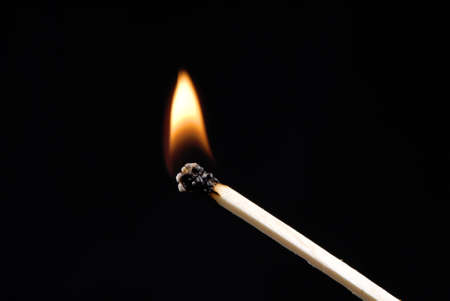 Lit match の写真素材