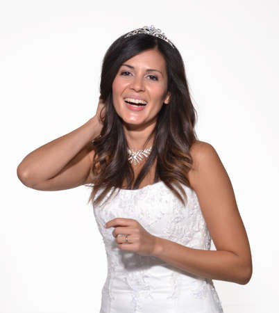 Portrait of a brideの写真素材