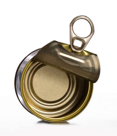 Empty can of food