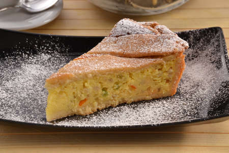 A slice of sweet pieの写真素材