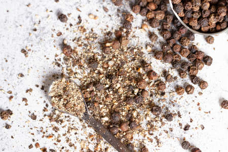 peppercorns, artistic viewの写真素材