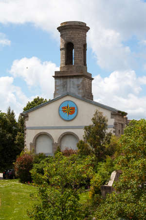 Eglise Saint Guenole in Concarneau Finistere in Brittany - Franceの写真素材