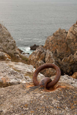 Pointe de Pen Hir in Finistere in Brittany - Franceの写真素材