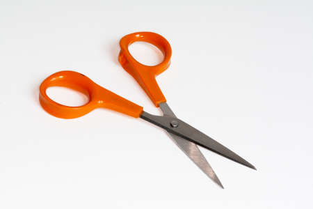 Scissors seamstressの写真素材