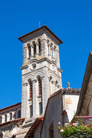 L \ 'Church of Our Lady of Clisson in the Loire Atlantique - Franceの写真素材