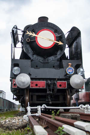 Steam locomotive, Baie de Somme, Picardy, Franceの写真素材