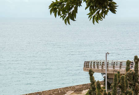 Terrace facing the sea