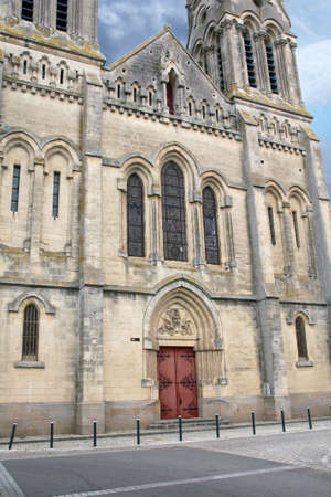 Church of the Holy Trinity. Machecoul, Loire-Atlantique. Loire Countryの写真素材