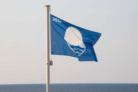Flag Quality of waterの写真素材