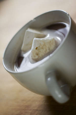 Hot Cocoa in Chipped Mug