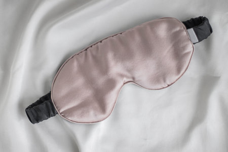 Accessories for girls. Silk sleep masks as gift idea for woman.の写真素材