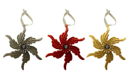 Luxurious Christmas stars, Christmas card or seperatlyの写真素材