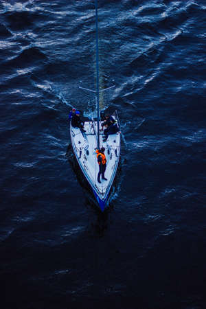 boat on the waterの写真素材