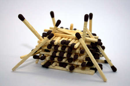 Right aligned toy matches frame background
