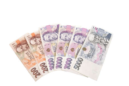 Czech moneyの写真素材