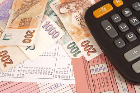 This is an image of an income tax の写真素材