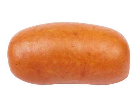 Sausages isolated on a white background.の写真素材