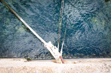 Sea dock with boats waitingの写真素材