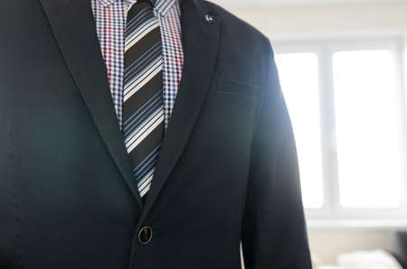 Business man in suit ready for meeting