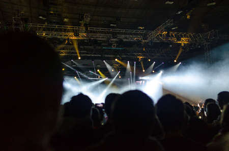 christian music concert and worshipの写真素材