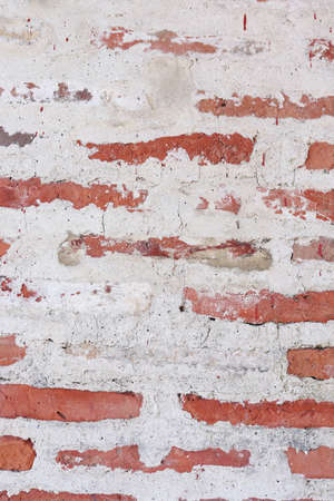 Texture wall of Colonial Catlle Fortress in caribbean sea. Texture for compositing and commercial use. Restauration materials apllied.の写真素材