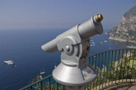 Looking Out Over Capri