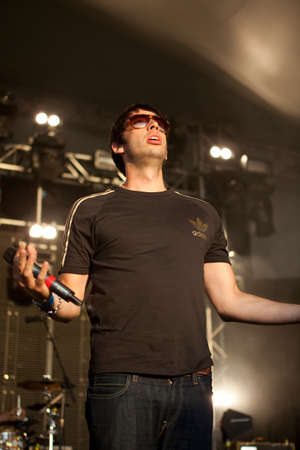 Example Performing At Lounge On The Farmのeditorial素材