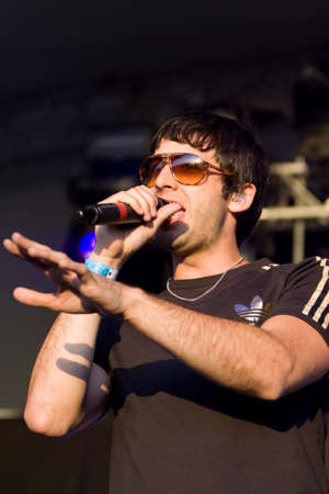 Example Performing At Lounge On The Farmのeditorial素材
