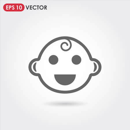 baby single vector iconのイラスト素材