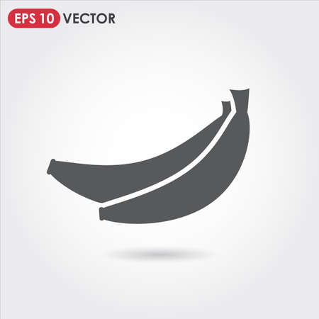 bananas single vector iconのイラスト素材