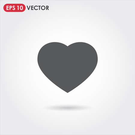 heart ui web button. vector iconのイラスト素材