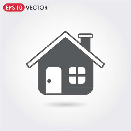 house single vector iconのイラスト素材