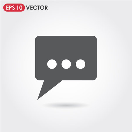 message single vector iconのイラスト素材
