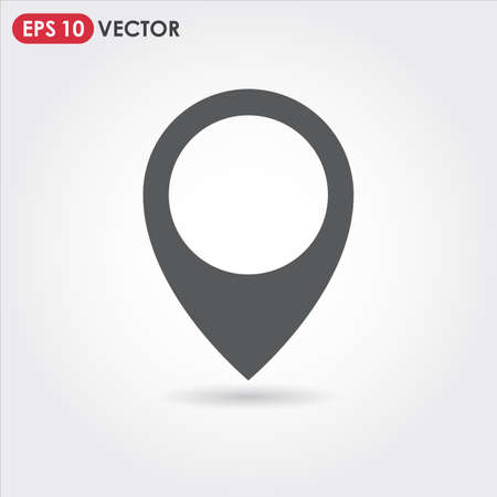 pointer single vector iconのイラスト素材