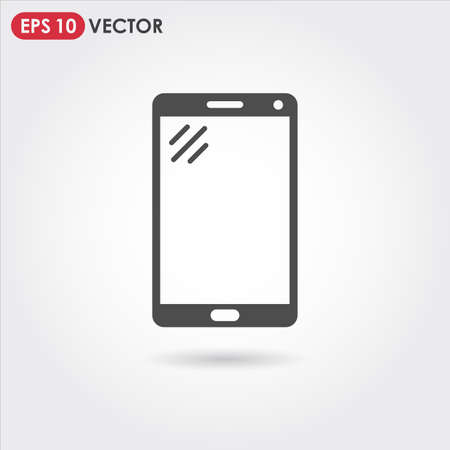 smartphone single vector iconのイラスト素材