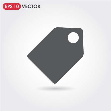 tag single vector iconのイラスト素材