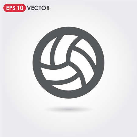 volleyball single vector iconのイラスト素材