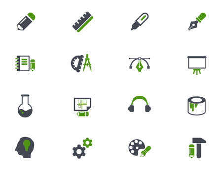 creative process icon setのイラスト素材