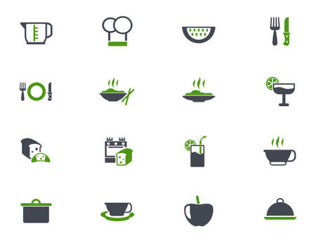 kitchen icon setのイラスト素材