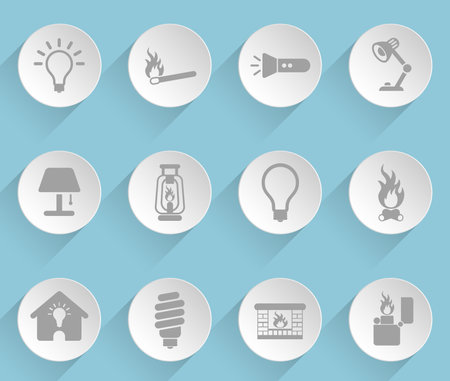 light web iconsのイラスト素材