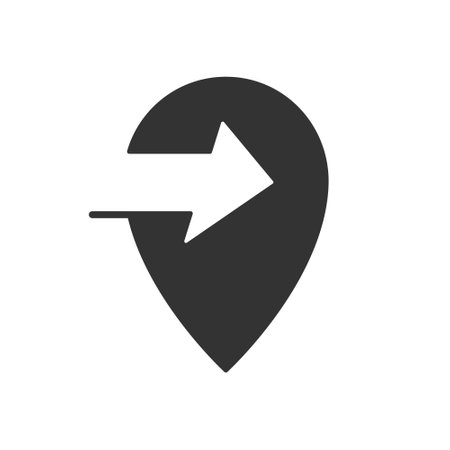 pointer with arrow vector iconのイラスト素材