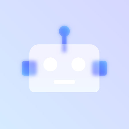 artificial intellegence glass morphismのイラスト素材