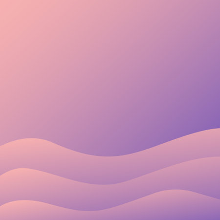 color gradient fluid wawes background templateのイラスト素材