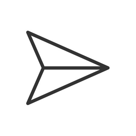Mail outline vector iconのイラスト素材