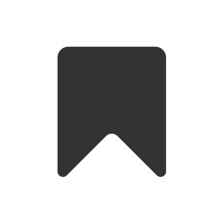 Book mark sign glyph vectorのイラスト素材